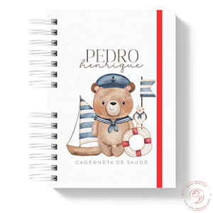 Caderneta de Saúde - Ursinho Marinheiro