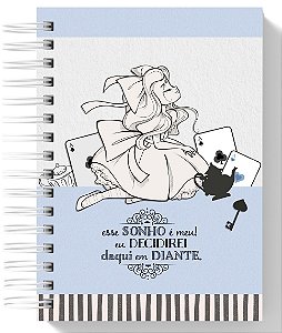 Caderno - Alice no País das Maravilhas 2