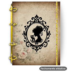 Fichário - Vintage (Moça do Chá)