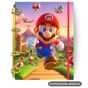 Fichário - Mario Bros