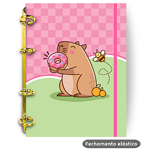 Fichário - Capivara (Donuts)