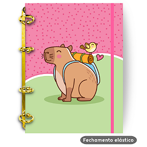 Fichário - Capivara (Mochila)