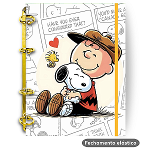 Fichário - Snoopy e Charlie Brown