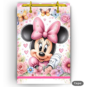 Bloco Fichário - Minnie