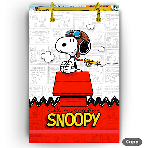 Bloco Fichário - Snoopy