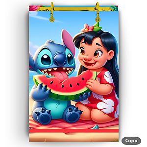 Bloco Fichário - Lilo & Stitch