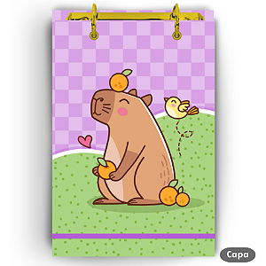 Bloco Fichário - Capivara (Passarinho)