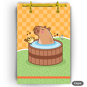 Bloco Fichário - Capivara (Banheira)