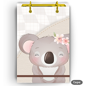 Bloco Fichário - Infantil Coala