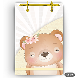 Bloco Fichário - Infantil Ursinha