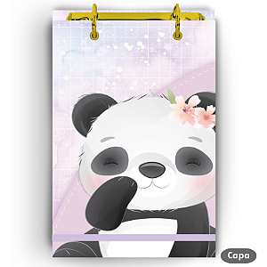 Bloco Fichário - Infantil Panda