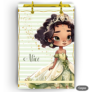 Bloco Fichário - Infantil Princesa