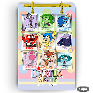 Bloco Fichário - Divertidamente