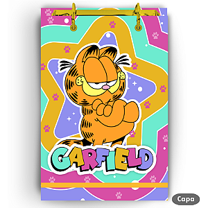 Bloco Fichário - Garfield