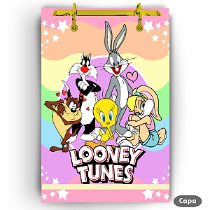 Bloco Fichário - Looney Tunes