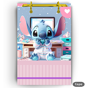 Bloco Fichário - Stitch Office