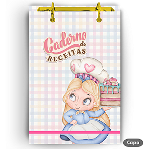 Bloco Fichário - Receitas Alice 3