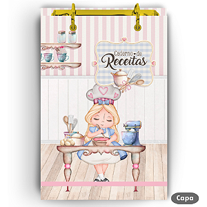 Bloco Fichário - Receitas Alice 5