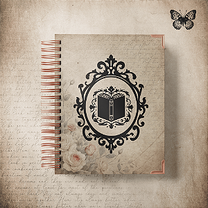 Caderno Luxo - Vintage Book
