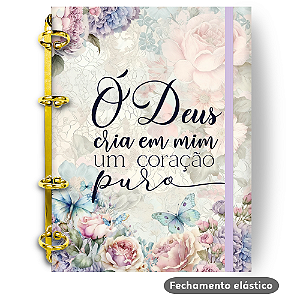 Fichário - Planner DEVOCIONAL (Coração Puro)