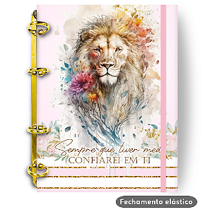 Fichário - Planner DEVOCIONAL (Confiarei em Ti)