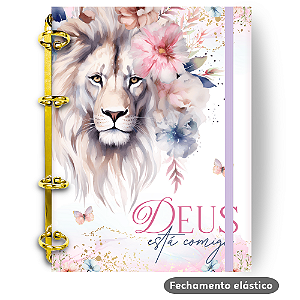 Fichário - Planner DEVOCIONAL (Deus está comigo)