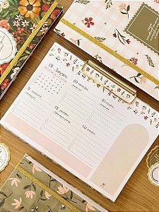 Planejador Semanal 2026 - Clean