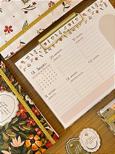 Planejador Semanal 2026 - Colorido