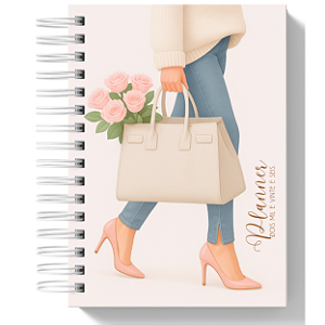 Planner Anual - Bolsa Flores 1
