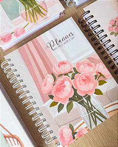 Planner Anual - Vaso Flores