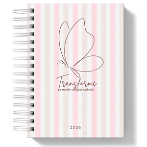 Agenda Datada 2026 - Transforme o Mundo