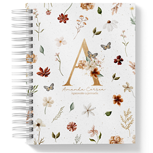 Agenda Datada 2026 - Floral 7