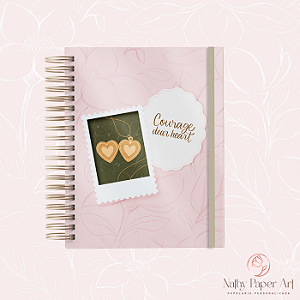 PLANNER ANUAL Mulheres de Fé - Courage Dear Heart (Corações)
