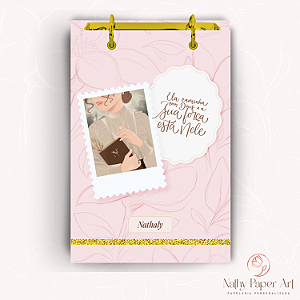 Bloco Fichário - Mulheres de Fé (Ela Caminha com Deus)