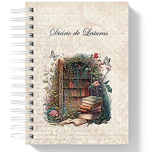 Diário de Leitura Vintage - Estante