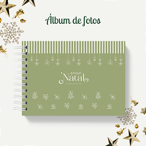 Álbum de fotos - Natal (Verde)