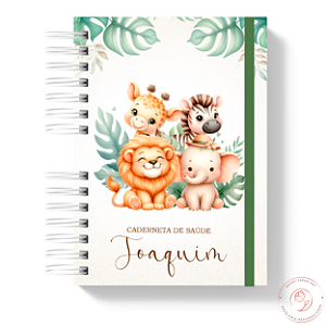 Caderneta de Saúde - Safari Fofo
