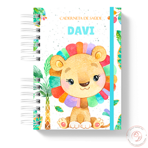 Caderneta de Saúde - Leãozinho Colors