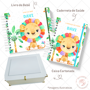 Kit I Primeiros Sonhos - Leãozinho Colors