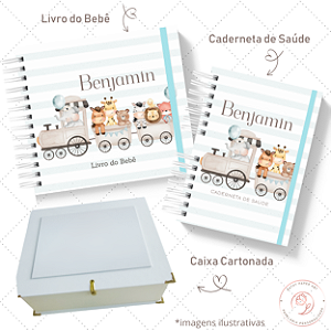 Kit I Primeiros Sonhos - Safari Azul