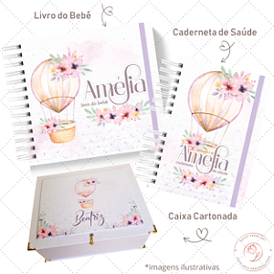 Kit I Primeiros Sonhos - Balão Menina