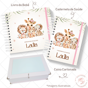 Kit I Primeiros Sonhos - Safari Fofo Menina