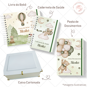 Kit II Doce Espera - Floresta Balão