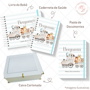 Kit II Doce Espera - Safari Azul