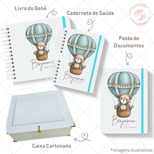 Kit II Doce Espera - Ursinho Balão
