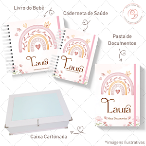 Kit II Doce Espera - Arco Íris Fofo