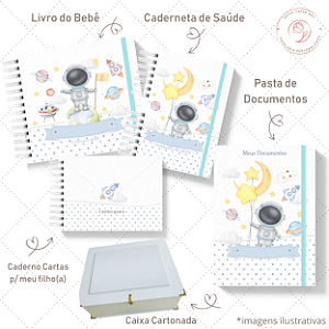 Kit III Memórias - Astronauta