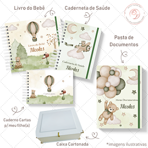 Kit III Memórias - Floresta Balão