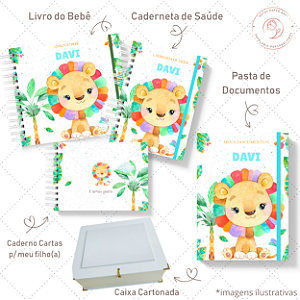 Kit III Memórias - Leãozinho Colors