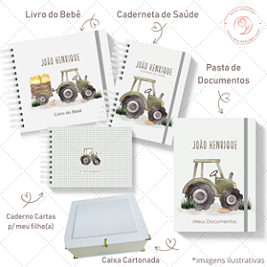 Kit III Memórias - Trator